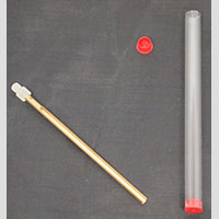 4096-391 VSM Brass Half-Tube Sample Holder (P125A)